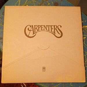 Carpenters Vinyl Record Sleeve.Tan‎ Album. 1977. VINTAGE
